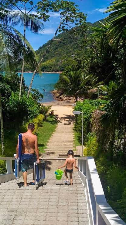 Apartamento Novo , Poucos Metros Da Praia Com Wi Fi Ubatuba Dış mekan fotoğraf